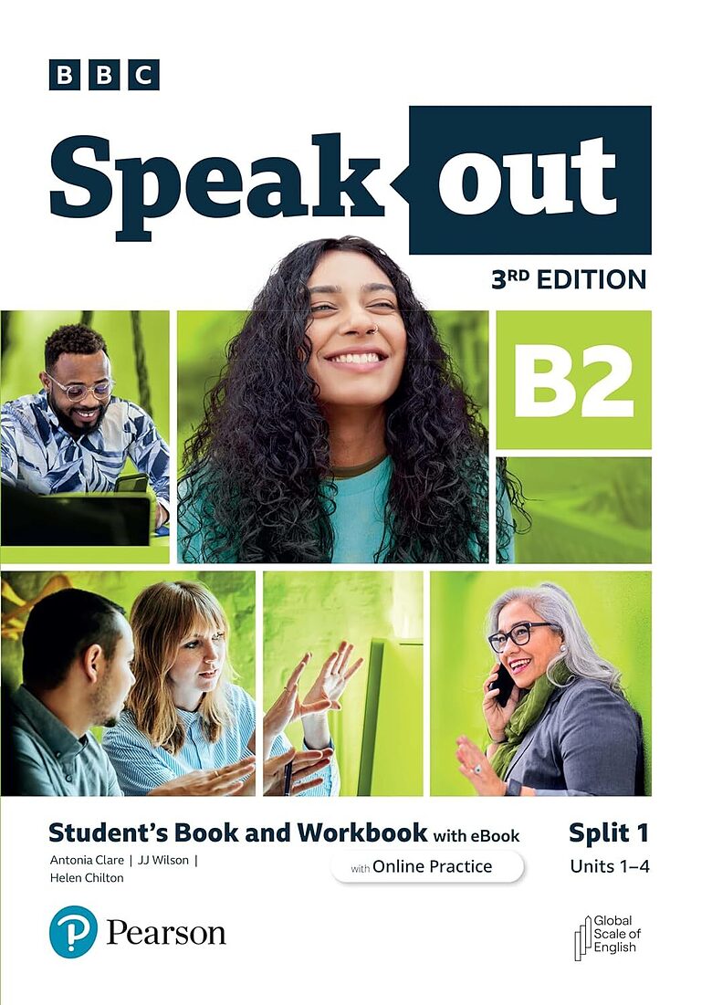 Speakout 3ed B2 Student's Book and Workbook with eBook and Online Practice Split 1 (Unit 1-4)