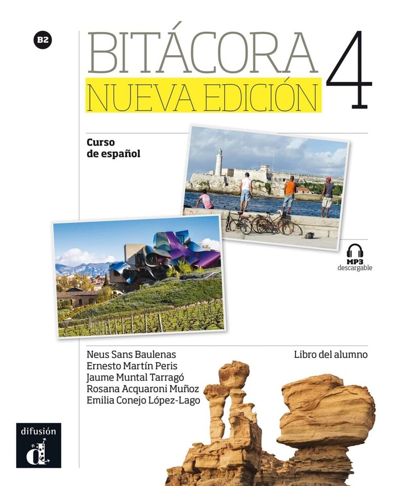 Bitácora nueva edición 4 B2 (Учебник со скачиваемым MP3) - язык немецкий, испанский