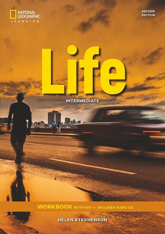 Life Intermediate Workbook with Key + Workbook Audio (Second Edition)
