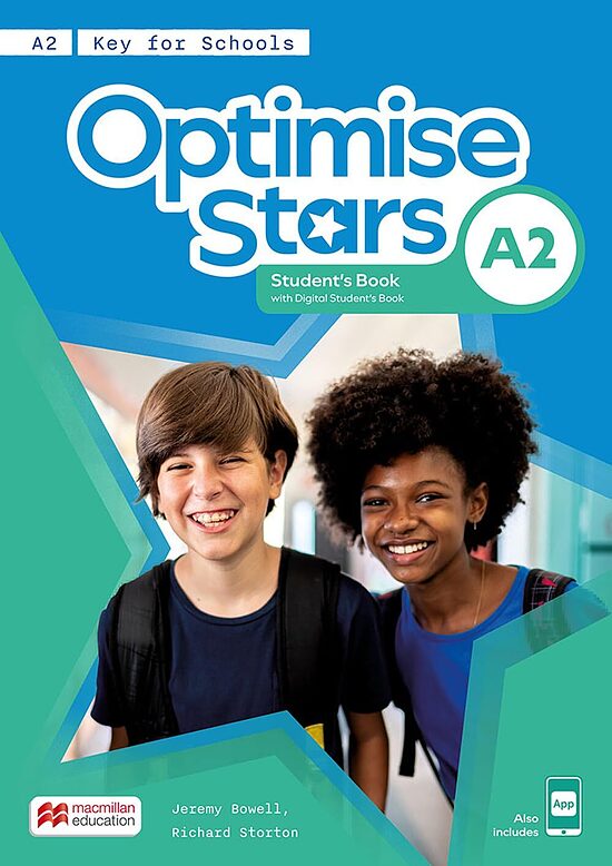 Optimise Stars A2 Student'S Book With App And Digital Student's Book (Учебник, приложение и диг. учебник)