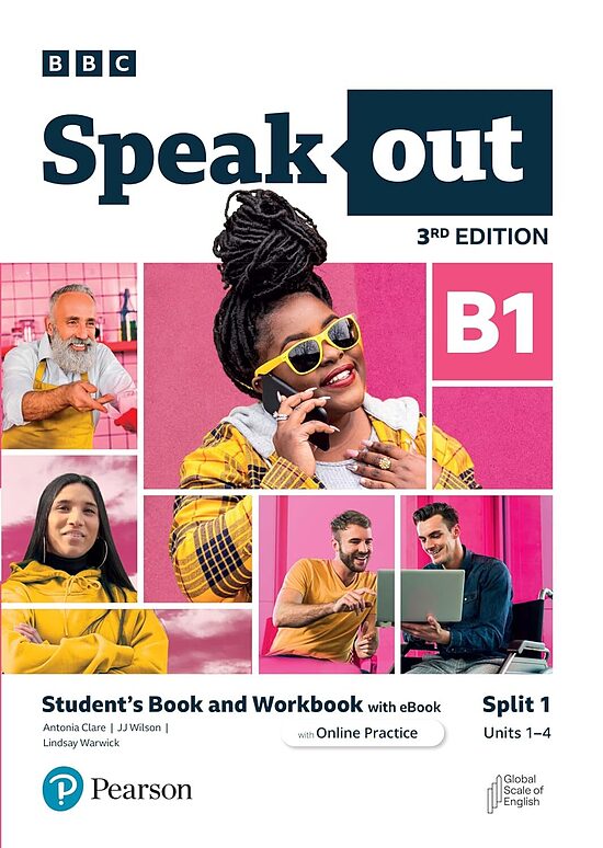Speakout 3ed B1 Student's Book and Workbook with eBook and Online Practice Split 1 (Unit 1-4)