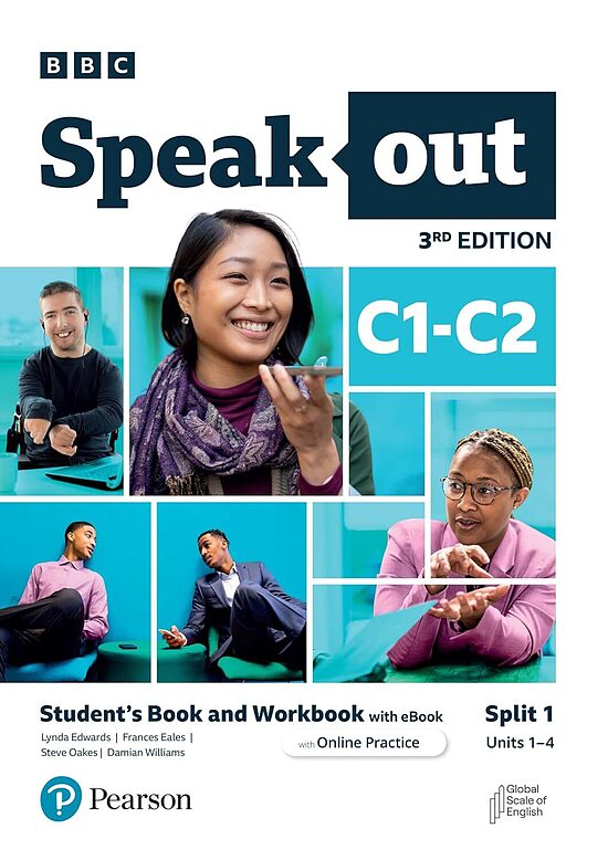 Speakout 3ed C1–C2 Student's Book and Workbook with eBook and Online Practice Split 1 (Unit 1-4)