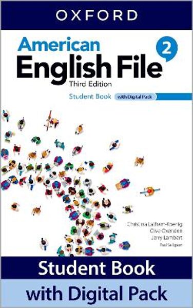 American English File Level 2 Student Book With Digital Pack (3rd Revised Edition)