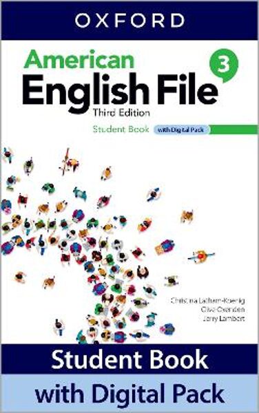 American English File Level 3 Student Book With Digital Pack (3rd Revised Edition)