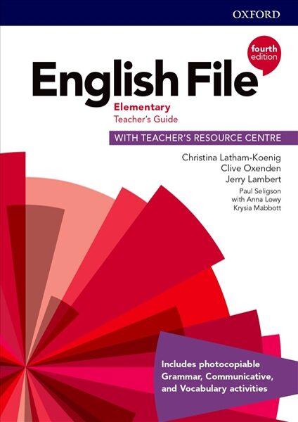 English File Elementary Teacher's Guide with Teacher's Resource Centre 4th Edition