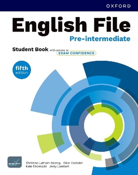 English File Pre-Intermediate Student Book with access to Exam Confidence: Print Student Book and 2 years' access to Student Resources and Exam Confidence 5th Edition