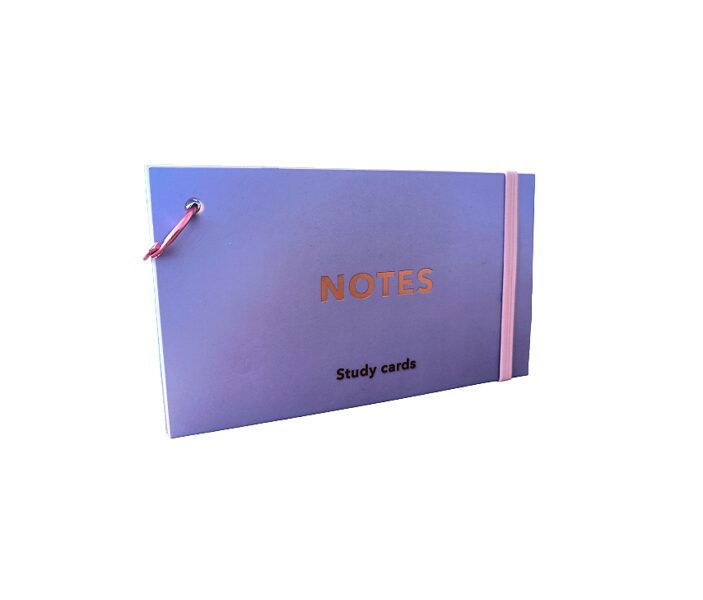 NOTES - Study cards (Flash cards)