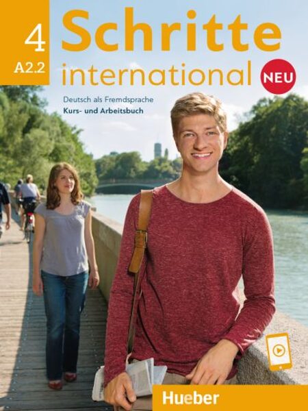 Schritte international Neu 4: Deutsch als Fremdsprache / Kursbuch + Arbeitsbuch + CD zum Arbeitsbuch A2.2