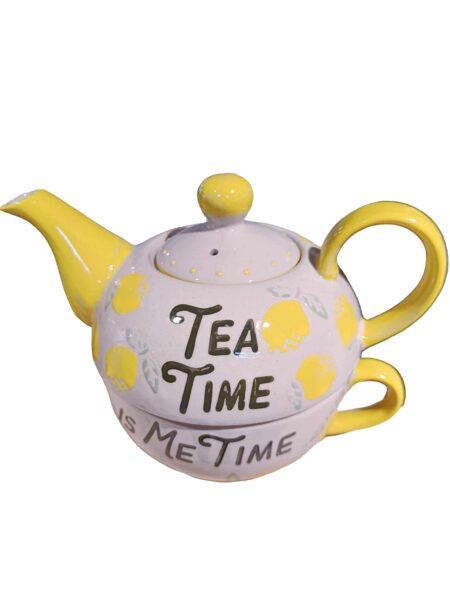 "Tea Time Is Me Time" чайник + чашка