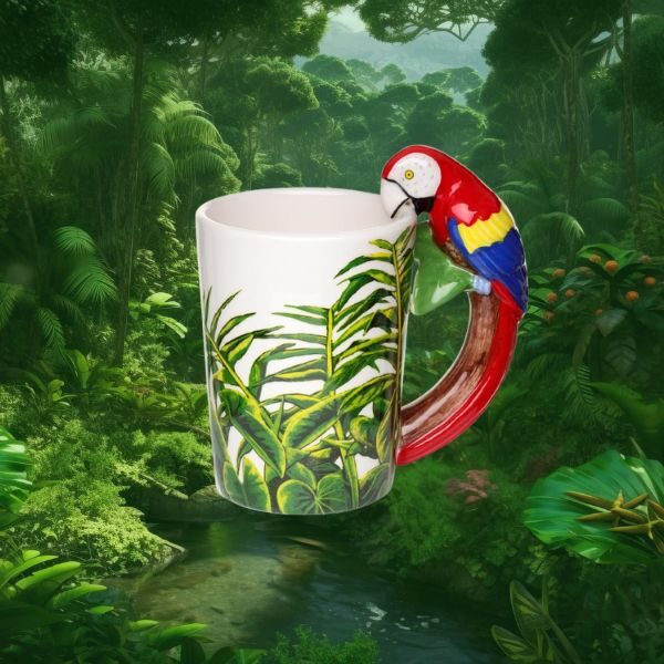 3D-кружка Попугай Ара Jungle Explorer